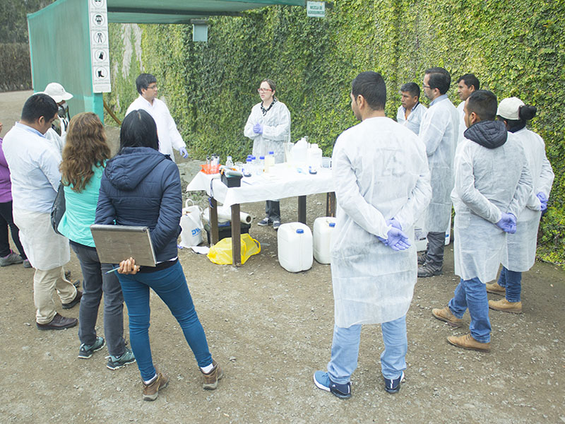 Auditoria de la calidad en la preparación de caldos plaguicidas 